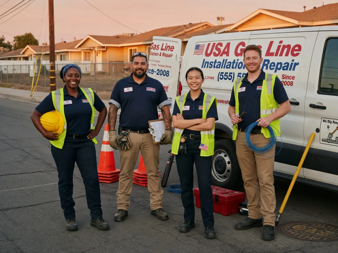 Gas Line Installation company in Osterburg, PA